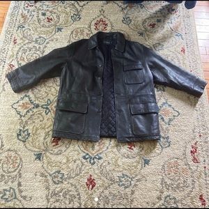 Vintage J Crew Leather jacket